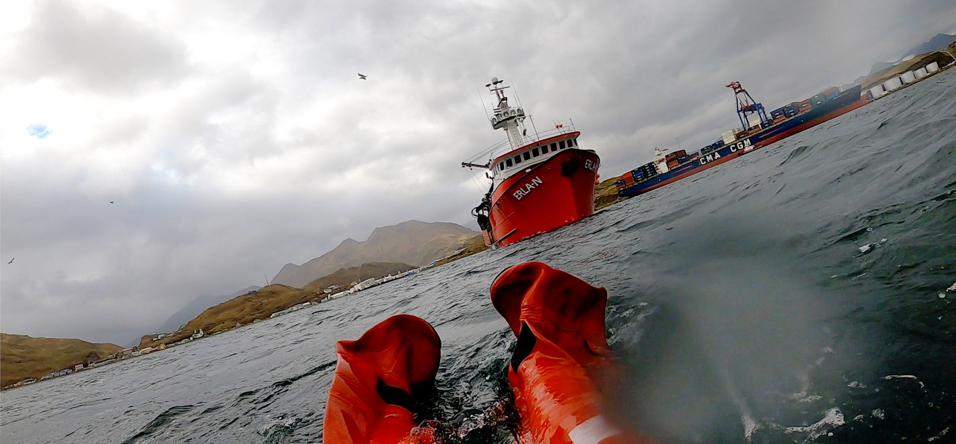 man overboard drill powerboat