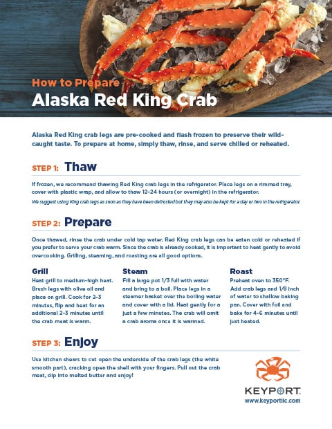 How to Prepare Red King Crab